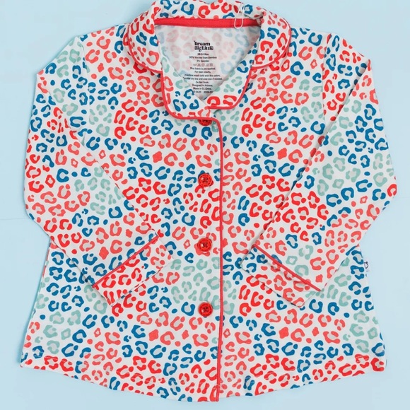 Dream Big Little Co NWT Star Spangled & Sassy Bamboo Dream Gown - Picture 3 of 5